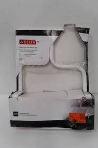 lot 674 image: Delta 16 in. x 1 in. Multi-Grip Tub Safety Bar in White