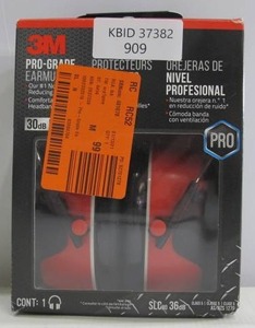 lot 909 image: 3M Pro Grade Earmuffs Work Jobsite Ear Protection