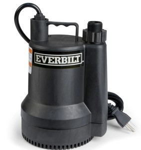 lot 912 image: Everbilt 16 HP Plastic Submersible Utility Pump SUP54-HD
