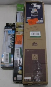 lot 923 image: 3-Piece Utility Lighting Lot- Metalux, GE