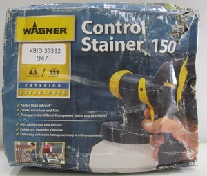 lot 947 image: Wagner Control Stainer 150 HVLP Handheld Sprayer
