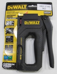 lot 962 image: DeWalt Carbon Fiber StaplerTacker