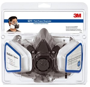 lot 980 image: 3M 6297 Mold and Lead Paint Removal Respirator