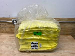 lot 37 image: CONDOR Sorbent Pad, Fluids Absorbed Harsh Chemicals, Size 15 in x 19 in