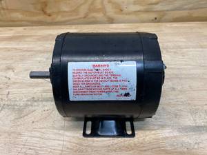 lot 45 image: CENTURY Belt Drive Motor, 16 HP, Split-Phase, Nameplate RPM 1,725, No. of Speeds 1, Voltage 115V AC