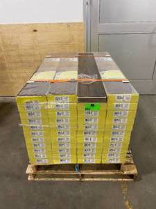 lot 10 image: TRAFFICMASTER Lot of 44 Cases of-  Hand scraped Saratoga Hickory 7 mm Thick x 7-23 in. Wide x 50-58 in. Length Laminate Flooring (24.17 sq. ft.  case)