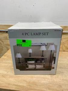 lot 59 image: J. Hunt Home 4 pc Lamp Set