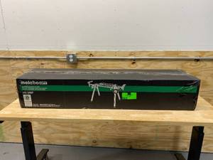 lot 15 image: METABO HPT (was Hitachi Power Tools) Steel Miter Saw Stand