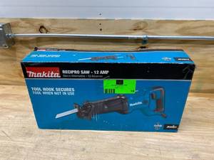 lot 19 image: MAKITA 12 Amp Recipro Saw