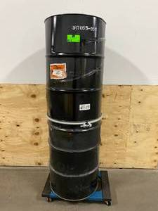 lot 63 image: Lot of 2-  55 Gallon Drums