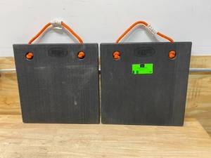 lot 96 image: AME INTERNATIONAL Lot of 2-  14473 - Titan 18 x 18 x 1.5 Jack Plates with Non-Skid Surface.  Retail for $216 ea