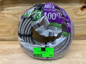 lot 102 image: AFC CABLE SYSTEMS 143 x 100 ft. Solid MC Lite Cable