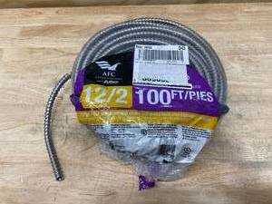 lot 103 image: AFC CABLE SYSTEMS 122 x 100 ft. Solid MC Lite Cable