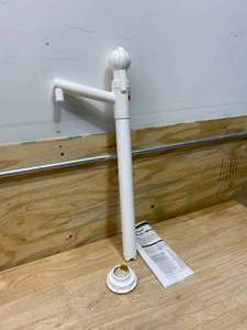 lot 110 image: ACTION PUMP Hand Operated Pail Pump, Piston, Basic Pump with Spout, Max. Head - Pumps 3 ft