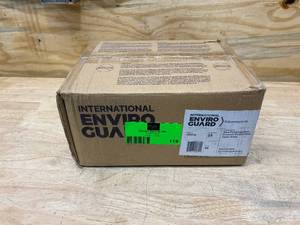 lot 115 image: INTERNATIONAL ENVIROGUARD Coverall, Elastic Wrist, M, Navy Blue, PK25