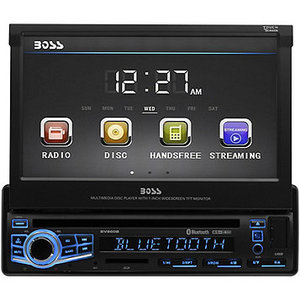 lot 81 image: Boss Elite 340-Watt 7 Touch Screen DVDMultimedia Car Stereo with Bluetooth