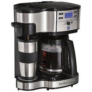 lot 121 image: Hamilton Beach The Scoop 12-Cup 2-Way Brewer