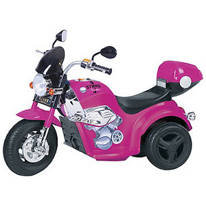 lot 137 image: Kid Motorz 6V Motorcycle Ride-On - Pink