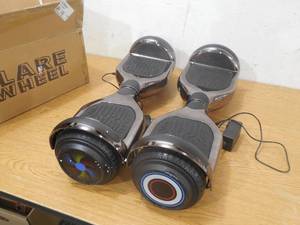 lot 38 image: (2) hoverboard for parts  repair