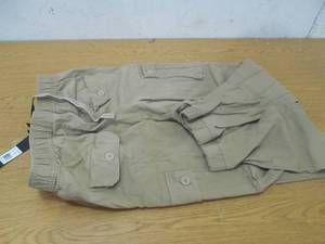 lot 70 image: Galaxy by Harvic Mens Stretch Twill Cargo Jogger Pants - KHAKI