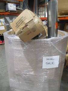 lot 9 image: WHOLESALE PALLET LOT OF HVAC SUPPLIES