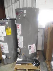 lot 46 image: Performance Platinum 75 Gal. Tall 12 Year 76,000 BTU Natural Gas Tank Water Heater by Rheem