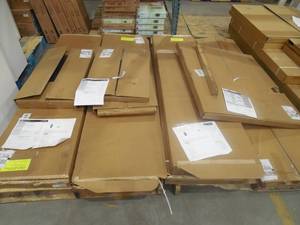 lot 60 image: Easy Track Walk in closet kit lot. - Brown