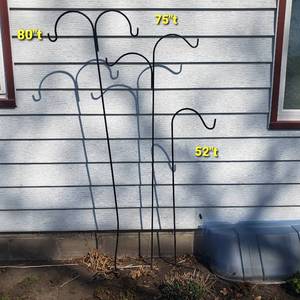 Tall Garden Shepherds Hooks