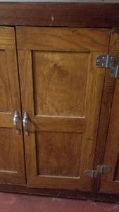 Old Farmhouse Wooden Kitchen Cabinet