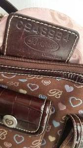 lot 57 image: Brighton Handbags  Signature Canvas and Faux Croc