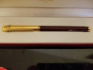 lot 59 image: Authentic Designer Cartier Pen in the Box