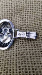 lot 39 image: Vintage Sterling Silver Danecraft Comedy & Tragedy Mask Bracelet