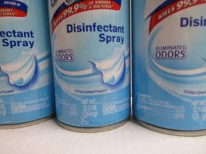 lot 101 image: Lysol Disinfectant Spray