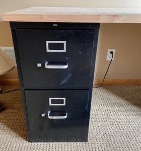 lot 106 image: File Cabinet Desk