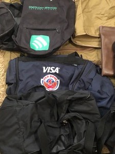 lot 68 image: Large Assortment of Garment and Zippered Bags