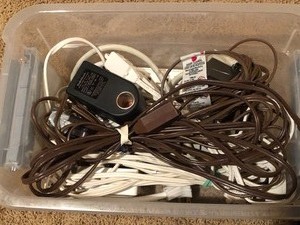 lot 161 image: Office Supplies and Extension Cords
