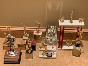 lot 60 image: Sports Trophies