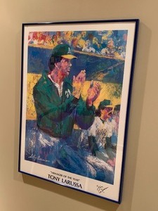 lot 52 image: Tony LaRussa Autographed Nieman Poster Print Lot