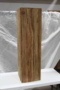 lot 457 image: Wood Pillar 14Lx14Wx49-12H