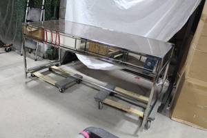 lot 660 image: Mirror Display Table 72Lx30Wx32H