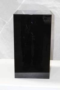 lot 495 image: Acrylic Display Black 12Lx12Wx22H