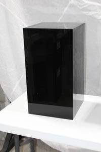 lot 587 image: Acrylic Display Black 12Lx12Wx22H