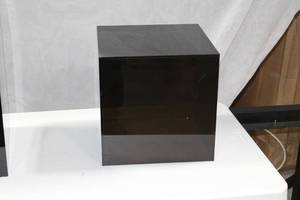 lot 588 image: Acrylic Display Black 12Lx12Wx12H