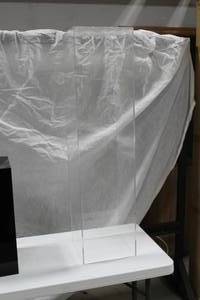 lot 590 image: Acrylic Display Clear 12Lx12Wx48H