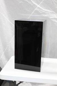 lot 591 image: Acrylic Display Black 12Lx12Wx22H