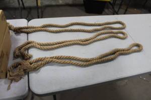 lot 719 image: Lot of (3) Rope 18mm Diam. 6L