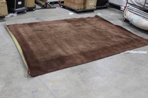lot 850 image: Rug Brown Pattern 11Lx8W