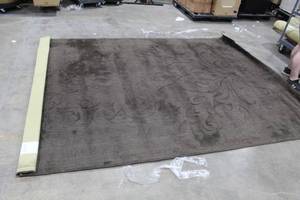 lot 853 image: Rug Brown Pattern 11Lx8W