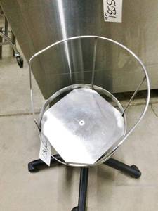 Stainless Steel Kick Bucket with Rolling Stand