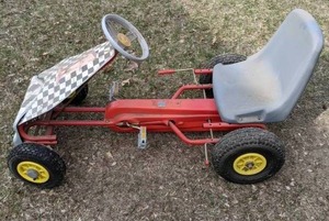 lot 96 image: Pow-R Car #1 Racer Pedal Car